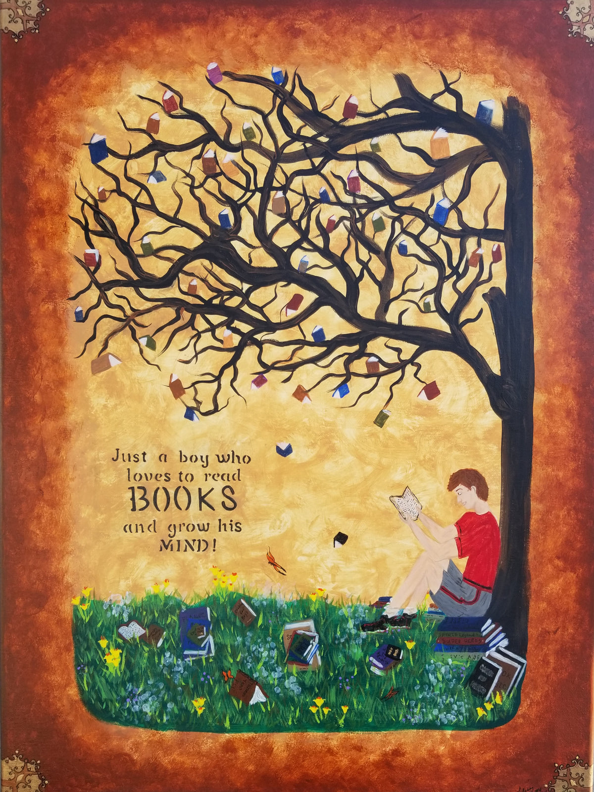 A Boy and His Books